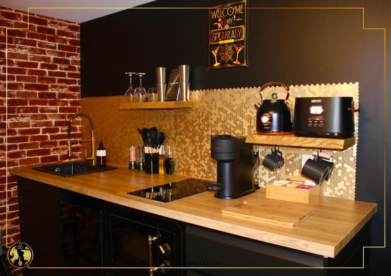 "The Speakeasy" Pub New Yorkais Centre Ville - Ideal Pro - Wifi Fibre - Retroprojecteur Cinema Saint-Etienne  Esterno foto