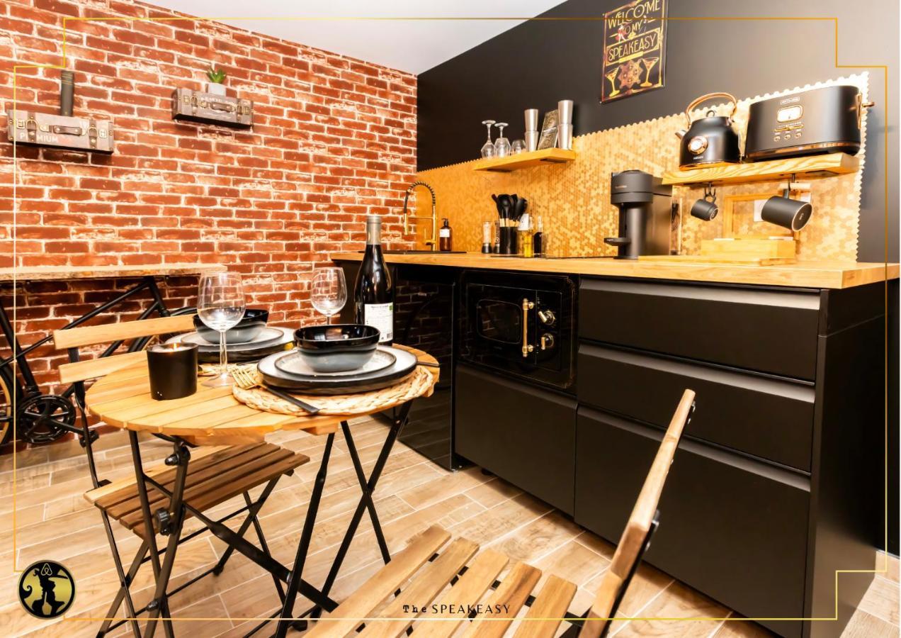 "The Speakeasy" Pub New Yorkais Centre Ville - Ideal Pro - Wifi Fibre - Retroprojecteur Cinema Saint-Etienne  Esterno foto