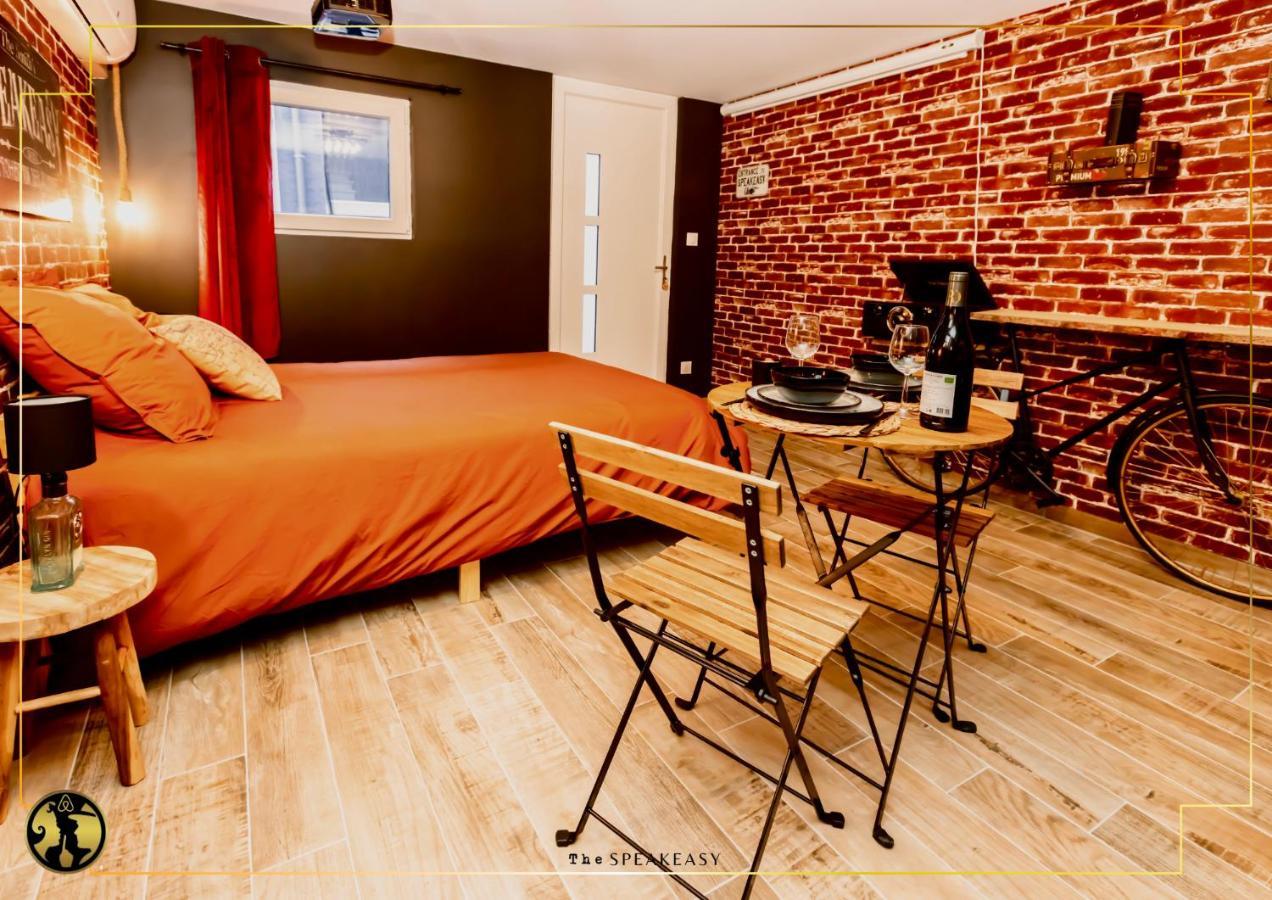 "The Speakeasy" Pub New Yorkais Centre Ville - Ideal Pro - Wifi Fibre - Retroprojecteur Cinema Saint-Etienne  Esterno foto