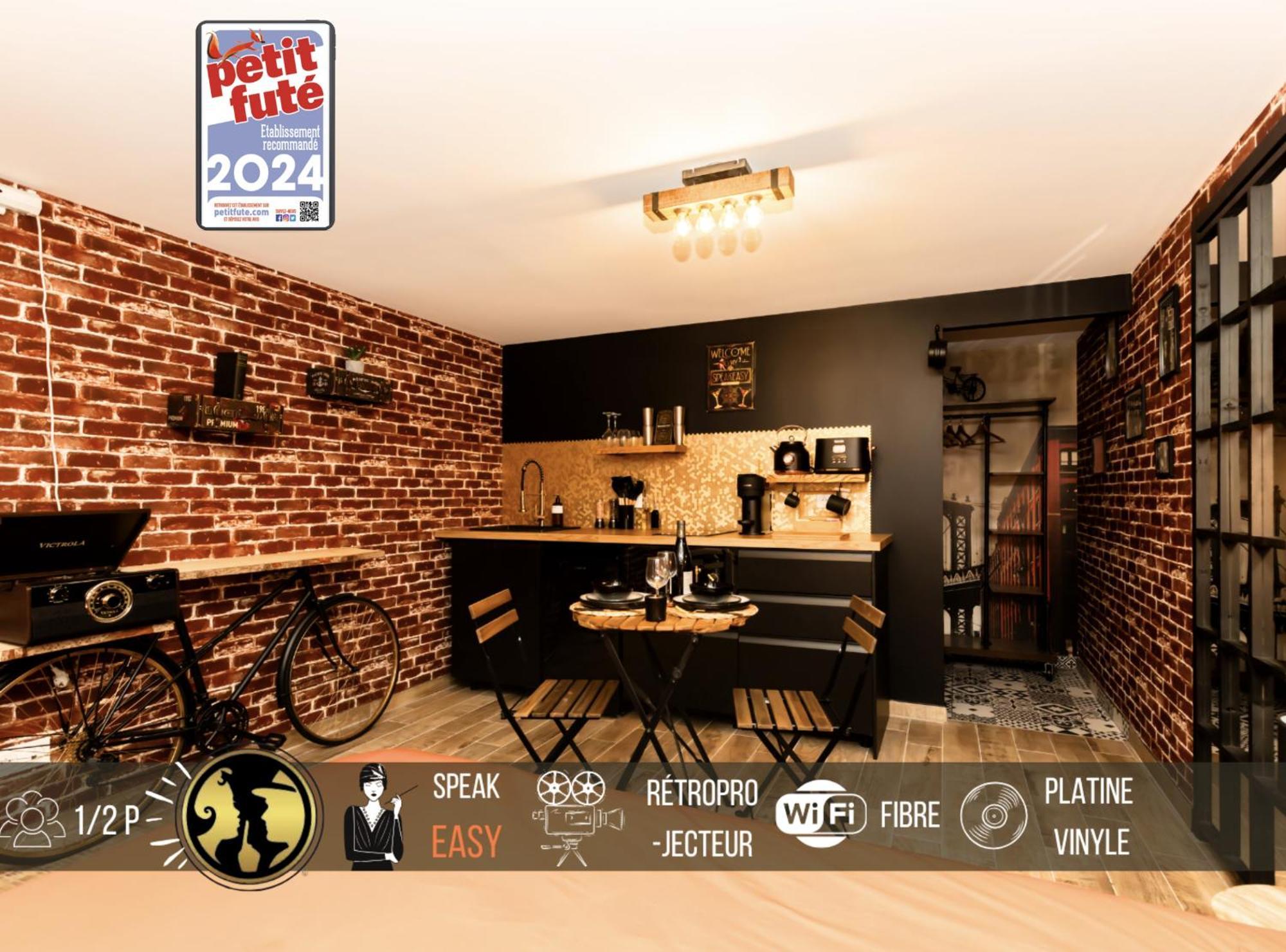 "The Speakeasy" Pub New Yorkais Centre Ville - Ideal Pro - Wifi Fibre - Retroprojecteur Cinema Saint-Etienne  Esterno foto